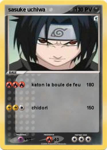 Pokemon sasuke uchiwa