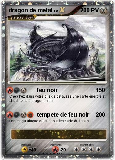 Pokemon dragon de metal
