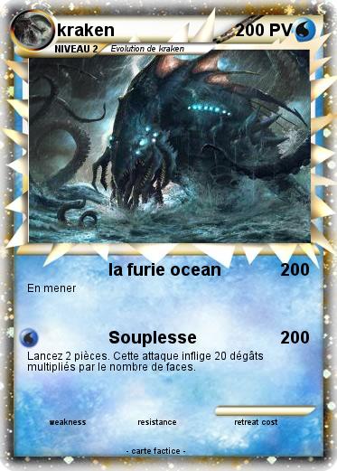 Pokemon kraken