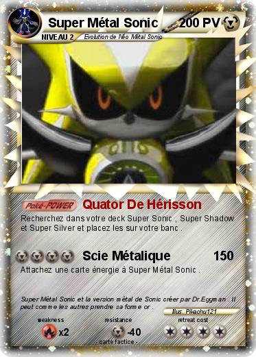 Pokemon Super Métal Sonic