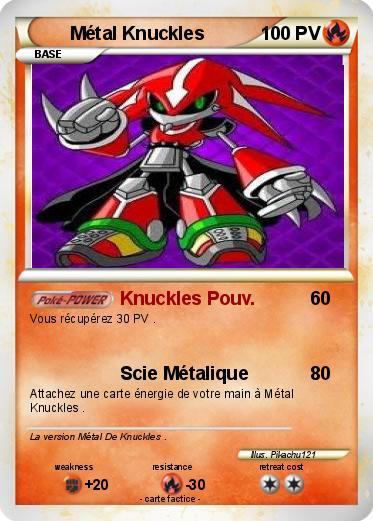 Pokemon Métal Knuckles