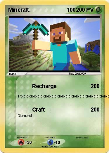 Pokemon Mincraft.                        100