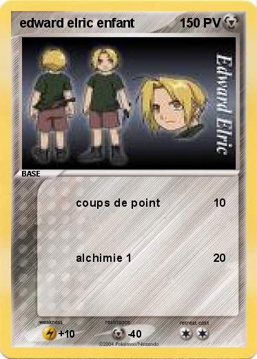 Pokemon edward elric enfant
