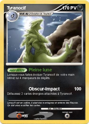 Pokemon Tyranocif