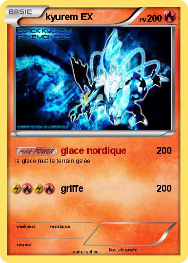 Pokemon kyurem EX
