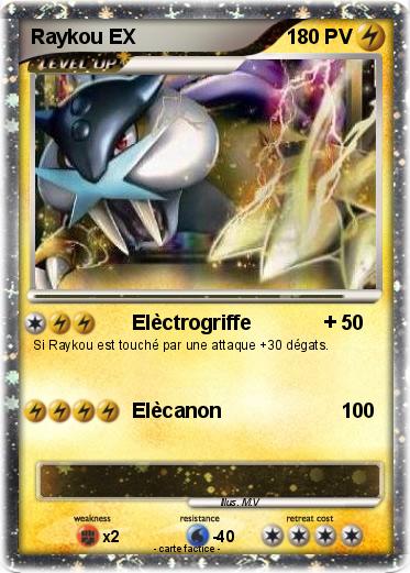 Pokemon Raykou EX                                                                                                                                                                                                                                                      