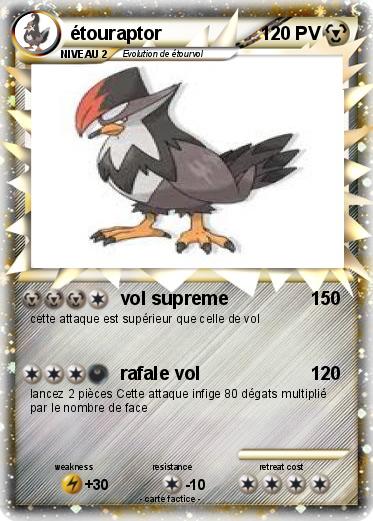 Pokemon étouraptor