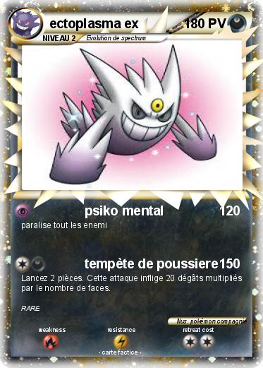 Pokemon ectoplasma ex