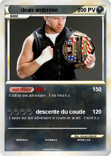 Pokemon dean ambrose