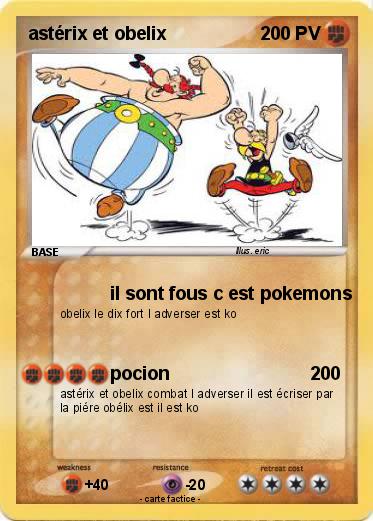 Pokemon astérix et obelix