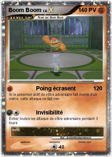 Pokemon Boom Boom