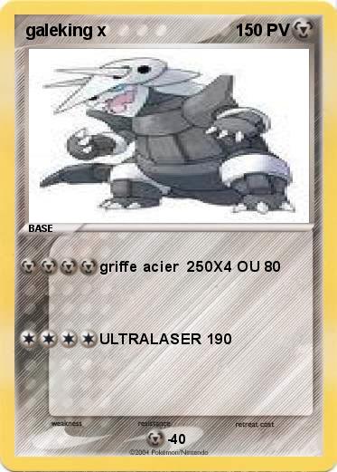 Pokemon galeking x