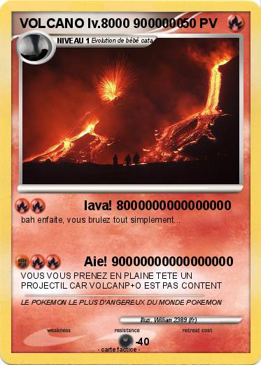 Pokemon VOLCANO lv.8000 9000000