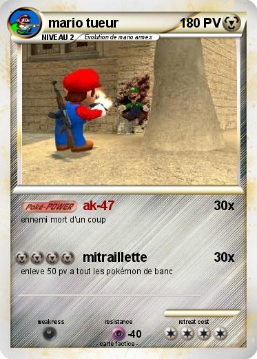 Pokemon mario tueur