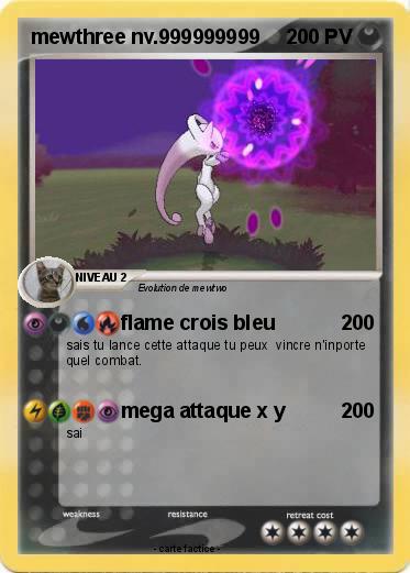 Pokemon mewthree nv.999999999