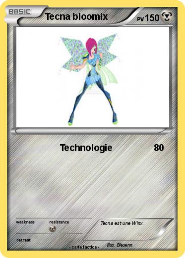 Pokemon Tecna bloomix