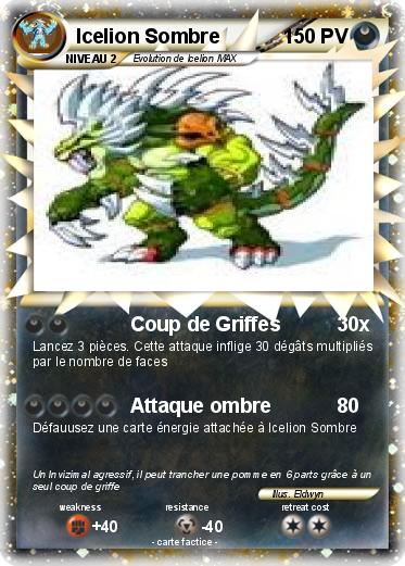 Pokemon Icelion Sombre
