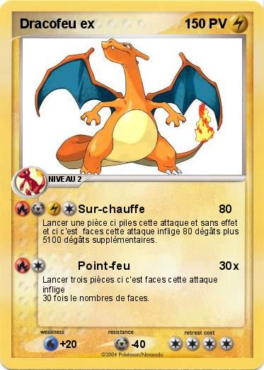 Pokemon Dracofeu ex