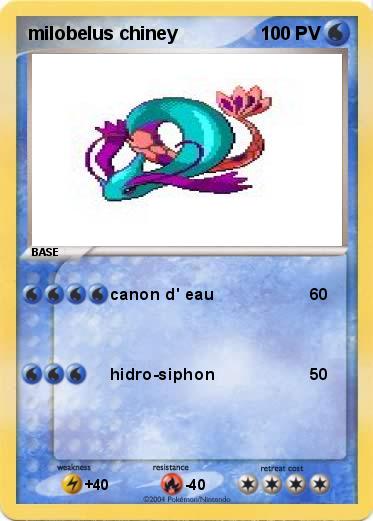Pokemon milobelus chiney