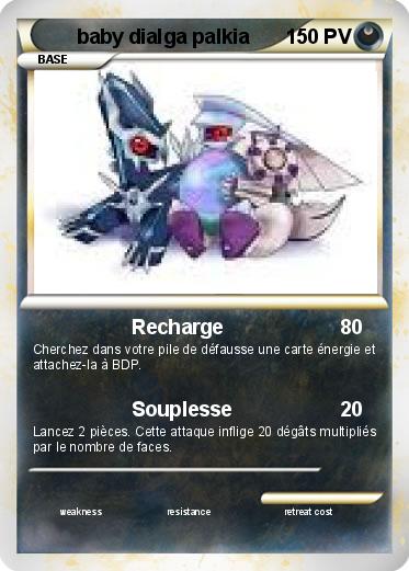 Pokemon baby dialga palkia