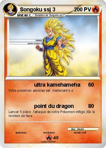 Pokemon Songoku ssj 3