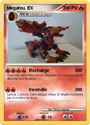 Pokemon Megafeu. EX