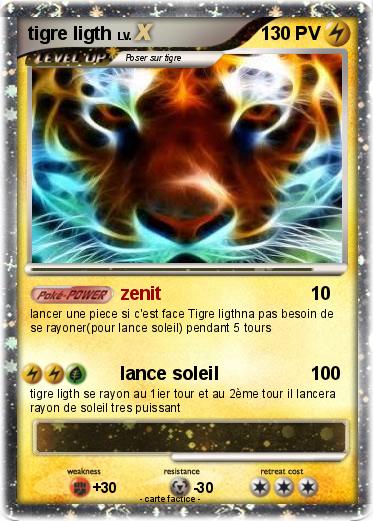 Pokemon tigre ligth