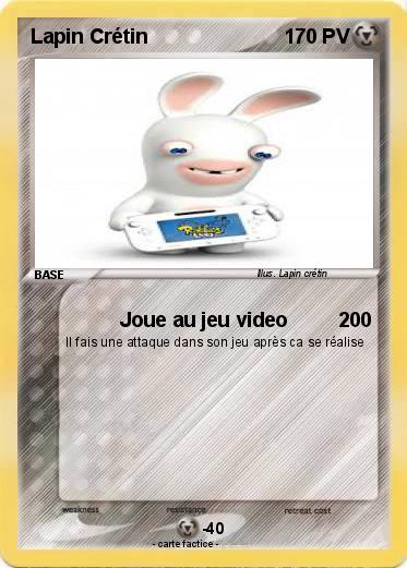 Pokemon Lapin Crétin