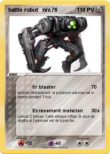 Pokemon battle robot   niv.76