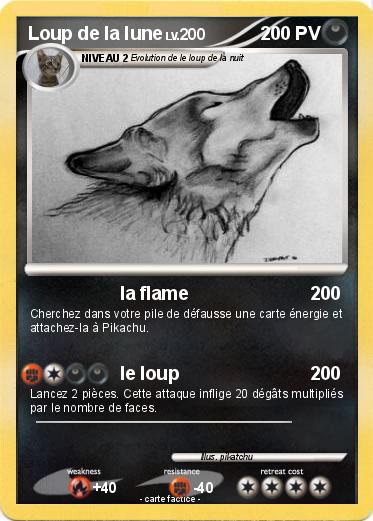 Pokemon Loup de la lune