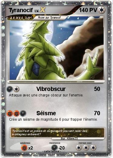 Pokemon Tyranocif