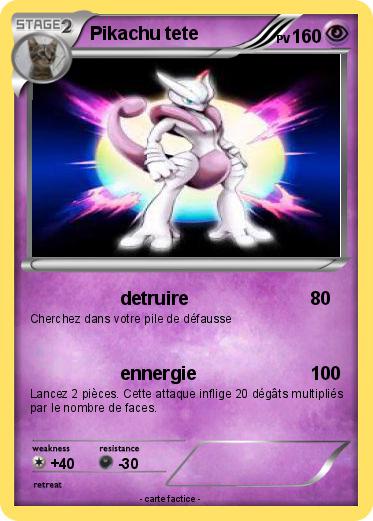 Pokemon Pikachu tete