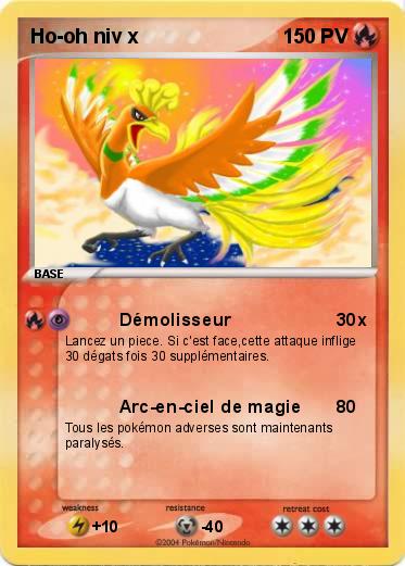 Pokemon Ho-oh niv x
