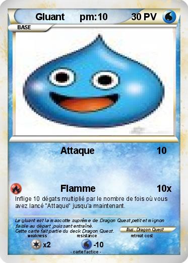 Pokemon Gluant      pm:10
