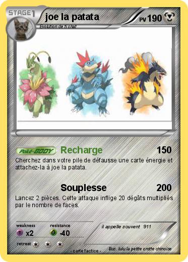 Pokemon joe la patata