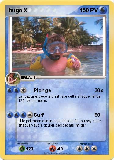 Pokemon hugo X