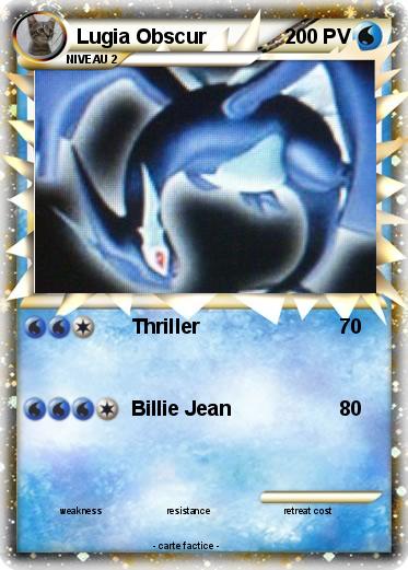 Pokemon Lugia Obscur