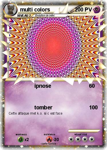Pokemon multi colors