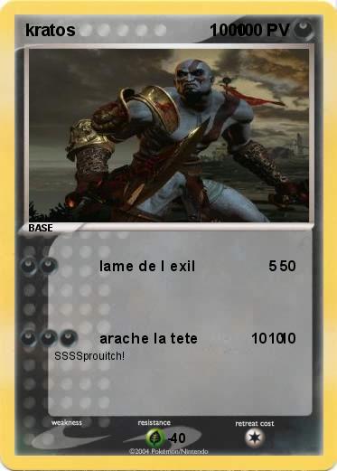 Pokemon kratos                             1000                        