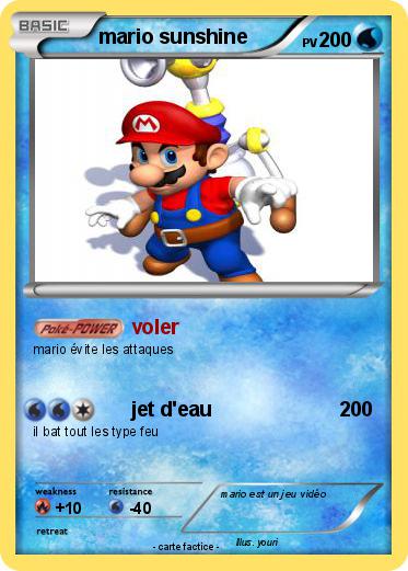 Pokemon mario sunshine