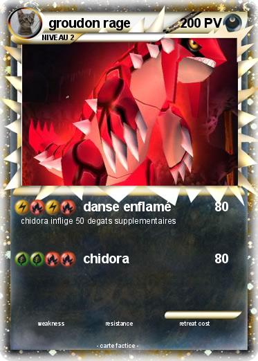 Pokemon groudon rage