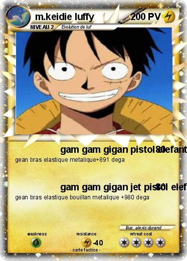 Pokemon m.keidie luffy