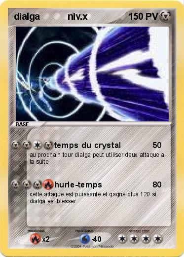 Pokemon dialga           niv.x