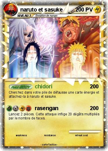 Pokemon naruto et sasuke