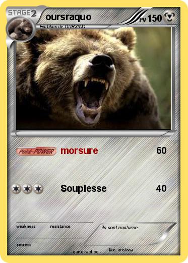 Pokemon oursraquo
