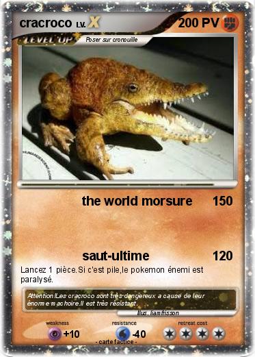 Pokemon cracroco