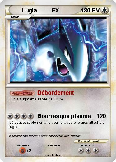 Pokemon Lugia         EX