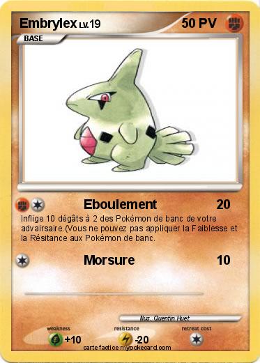Pokemon Embrylex
