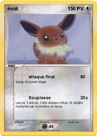Pokemon évoli