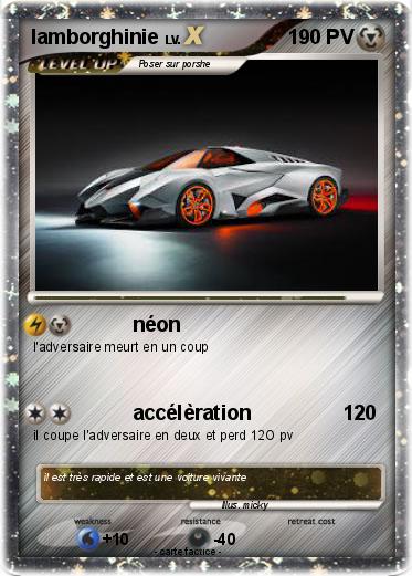 Pokemon lamborghinie